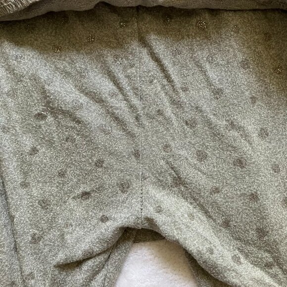 MiniBamba Baby Toddler Layered Leggings 18M | Grey Sparkle Hearts Skirted GUC - Picture 14 of 16